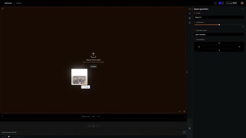 Beat 14: Upload screen