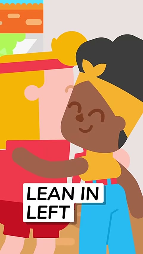 Beat 3: Hand on shoulder
