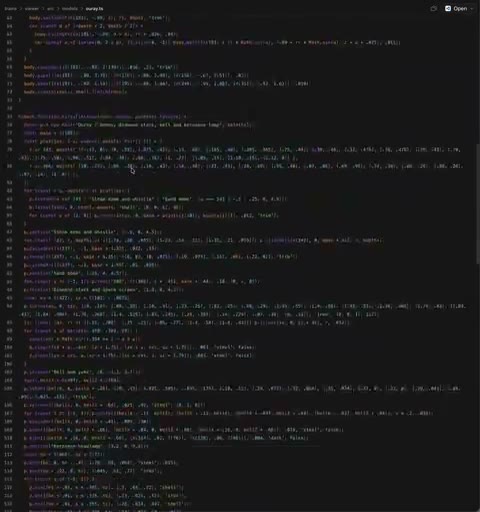 Beat 6: Code scroll