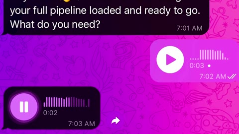 Beat 11: Voice note