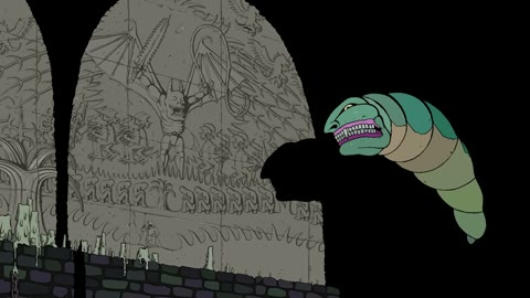 Beat 21: Worm and shadow