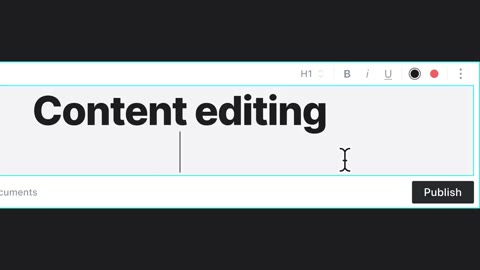 Beat 9: Editor opens