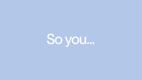 Beat 7: So you...