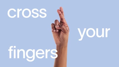 Beat 8: Cross your fingers