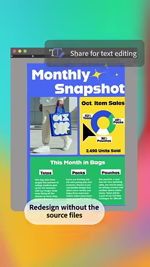 Beat 4: Redesign caption
