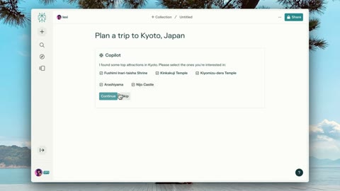 Beat 10: Pick attractions