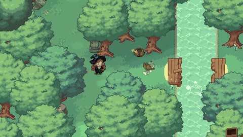 Beat 7: Glowing tree and path
