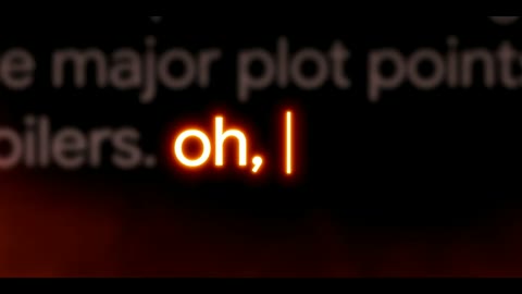 Beat 8: Typed prompt
