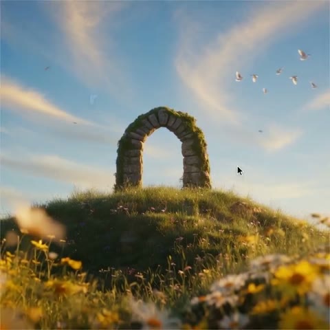 Beat 5: Arch fills frame