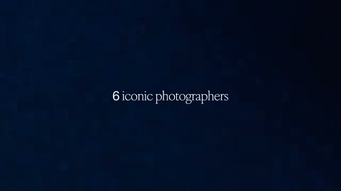 Beat 5: 6 iconic photographers