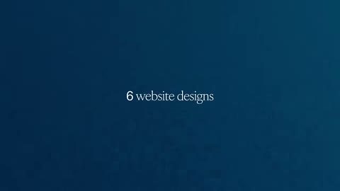 Beat 12: 6 website designs