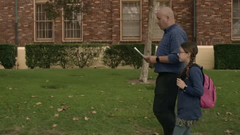 Beat 12: Father and daughter walk