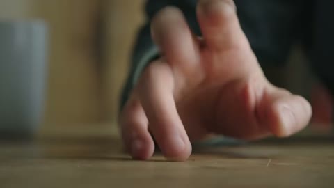 Beat 8: Reaching hand