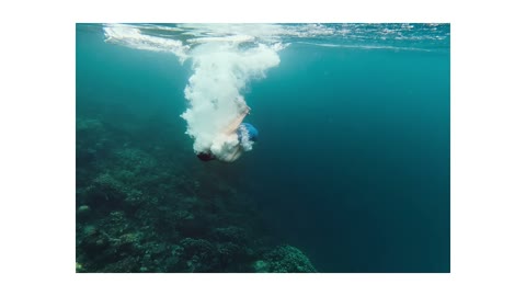 Beat 7: Dive and bubbles