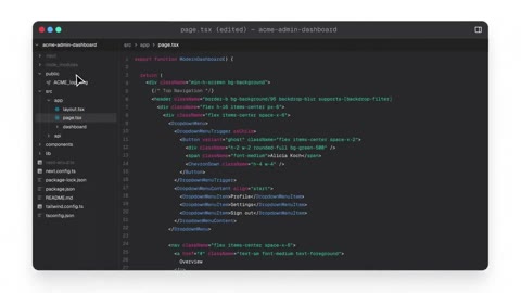 Beat 8: Code editor opens