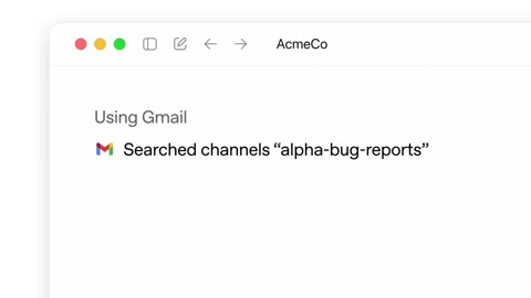 Beat 9: Gmail and Slack steps