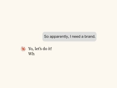 Beat 6: You need a brand