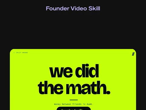 Beat 20: Founder video demo