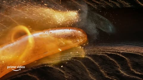 Beat 5: Gold bar on sand