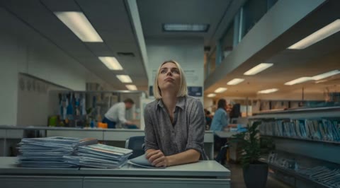 Beat 17: Blonde woman