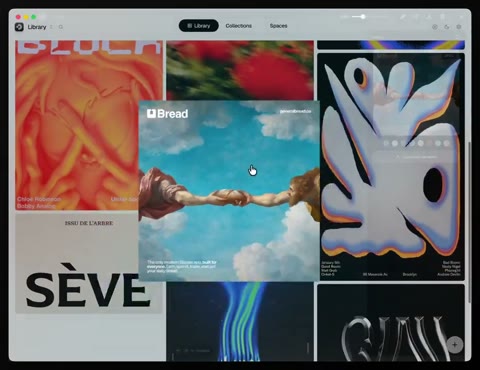 Beat 1: Library grid