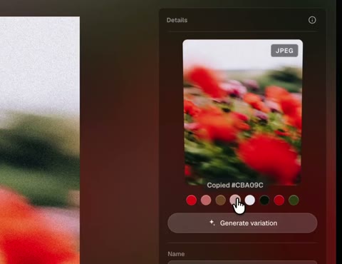 Beat 11: Flower swatches