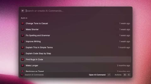 Beat 2: AI Commands title