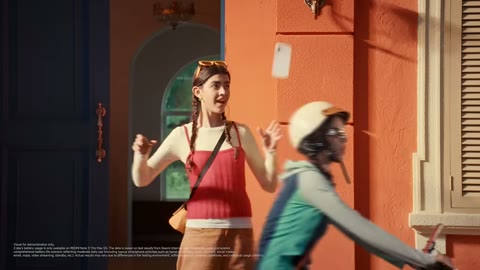 Beat 2: Smile at phone