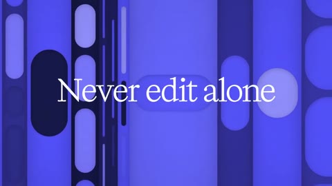 Beat 25: Never edit alone