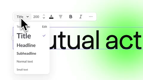 Beat 4: Text styles