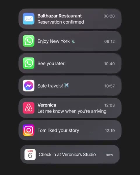 Beat 6: Notification stack