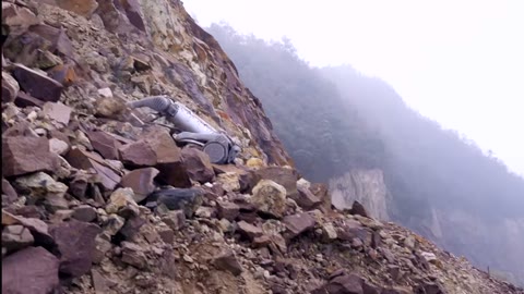 Beat 4: Rock face climb