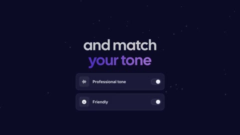 Beat 4: Match your tone