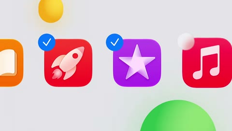 Beat 13: Sphere stack and red swipes