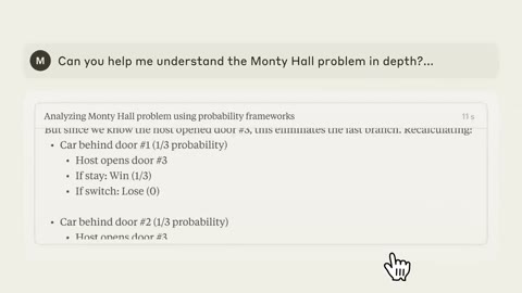Beat 9: Reasoning streams