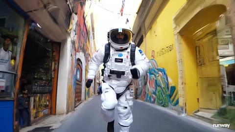 Beat 4: Astronaut run