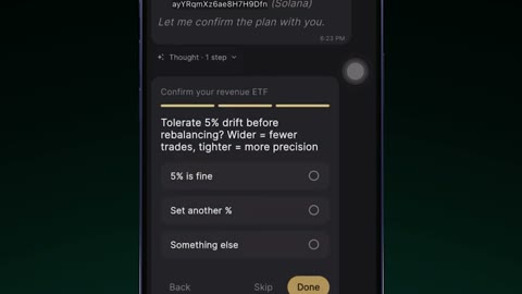Beat 8: Confirm card in