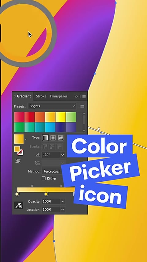 Beat 9: Color picker icon