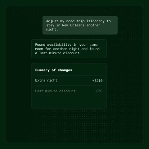 Beat 5: Agent reply