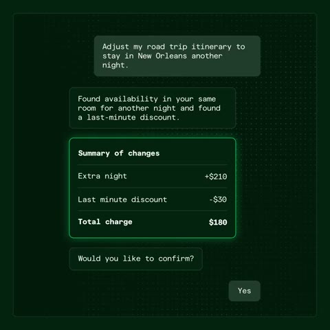 Beat 6: Summary and confirm