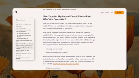 Beat 10: Circadian health