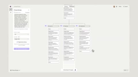 Beat 6: Chat and sitemap