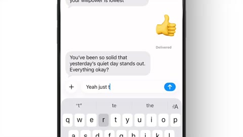 Beat 6: Reply typed