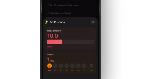 Beat 10: Habit detail 0.0