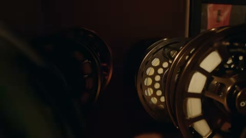Beat 9: Reels on shelf