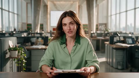 Beat 9: Green shirt desk