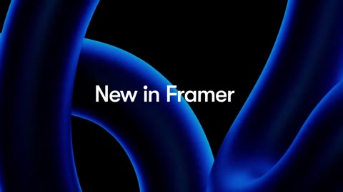 Beat 1: New in Framer