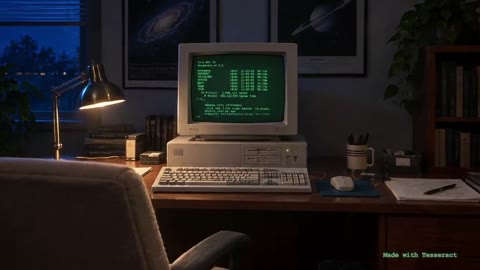 Beat 1: Desk at night