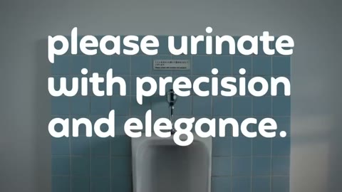 Beat 1: Urinal sign