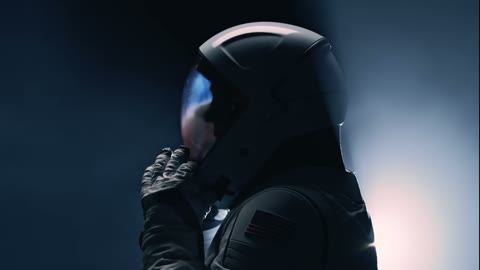 Beat 1: Hand to helmet